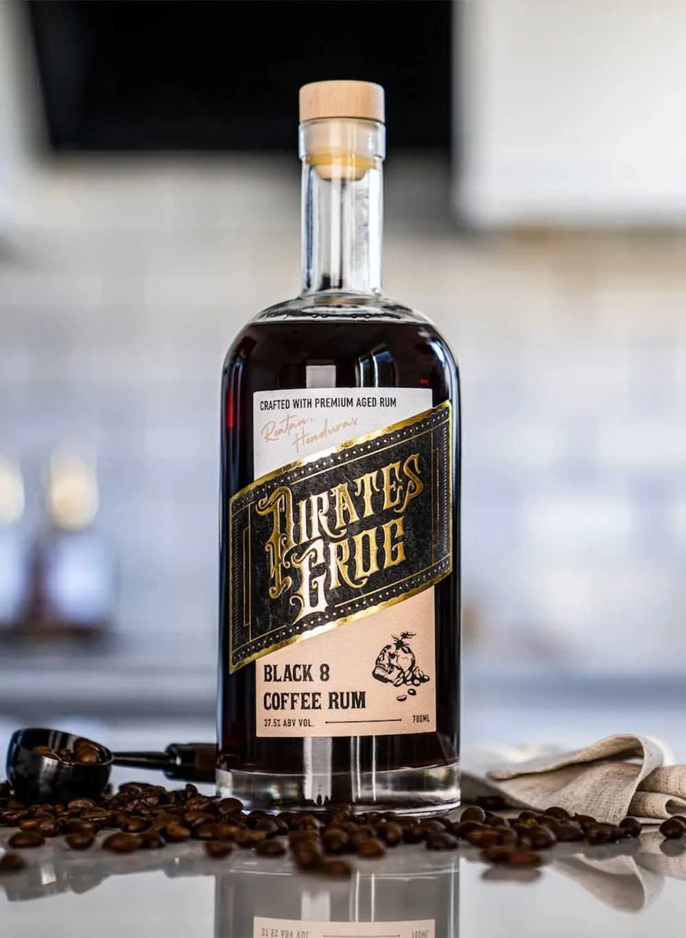 Pirate's Grog Black Ei8ht Coffee Rum — The Rum Company - British